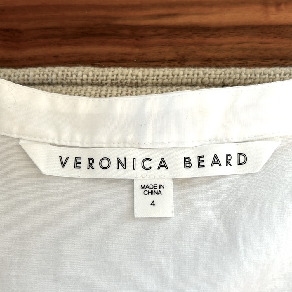 Veronica Beard Ruched Poplin Shirtdress - Picture 5 of 6